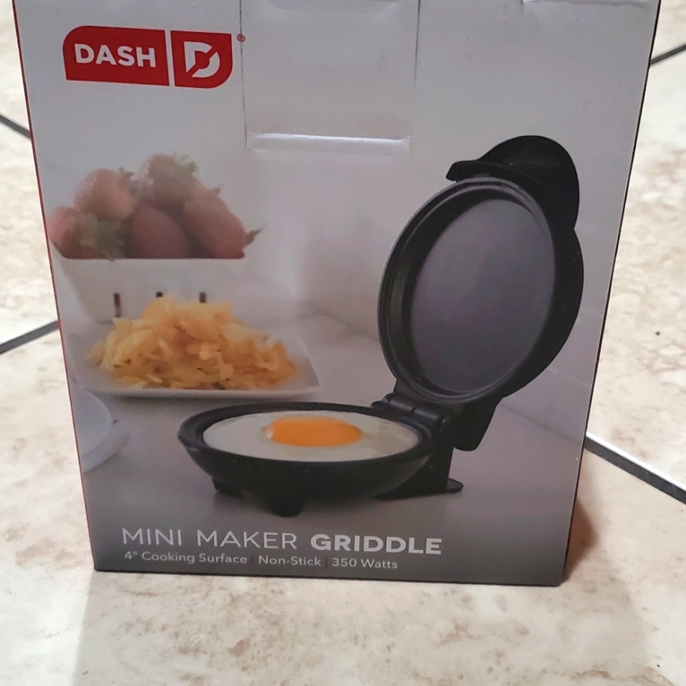 Dash Maker Griddle 4" Cooking Surface